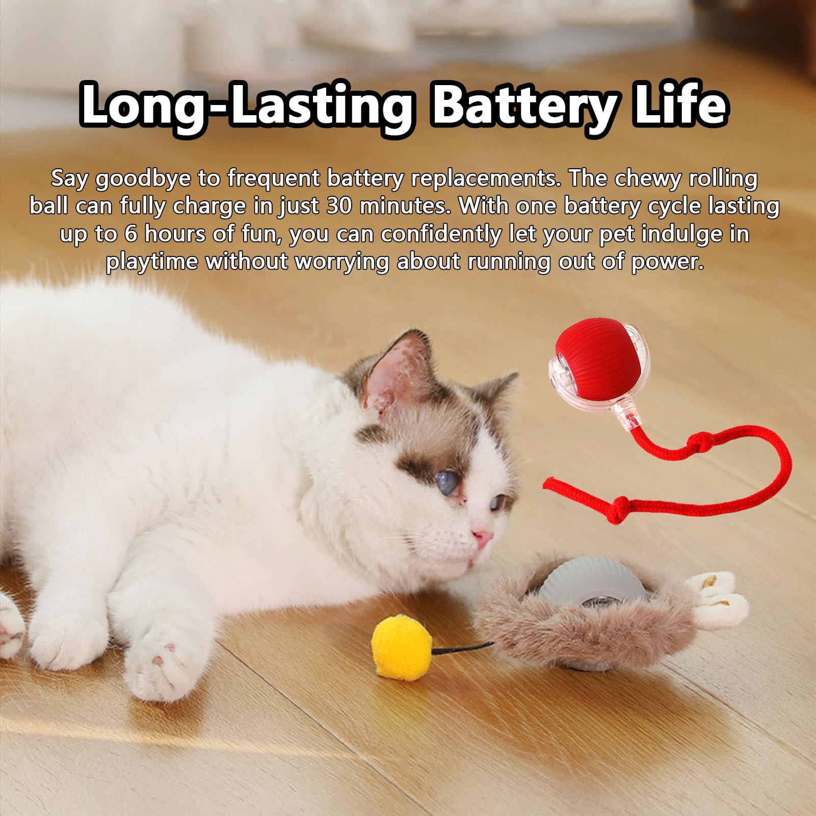 Automatic Dog Ball: Interactive USB Smart Rolling Toy