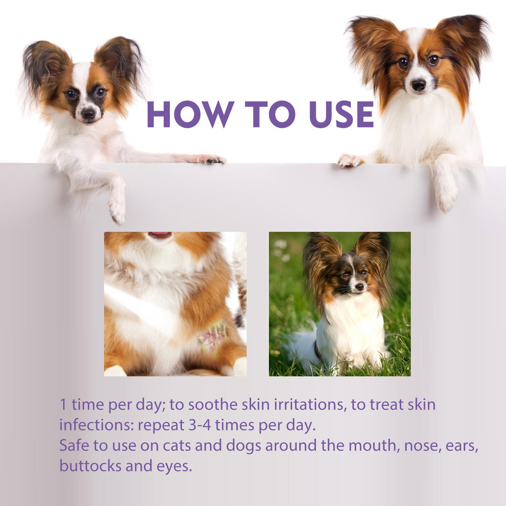 Pet Skin Relief Spray: Anti-Itch & Mite Cleaning Care - Majestic Pet Kingdom
