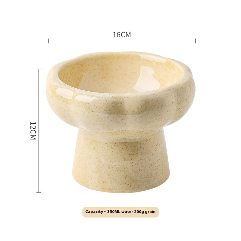 Anti-tumble Large Diameter Ceramic Pet Bowl - Majestic Pet Kingdom