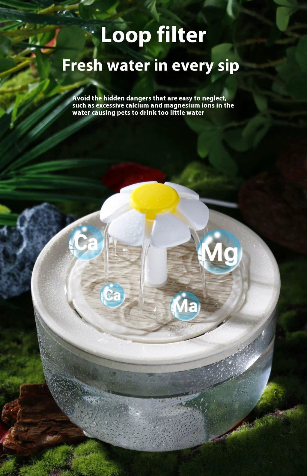 Cat Water Fountain Automatic Circulation Constant Temperature - Majestic Pet Kingdom