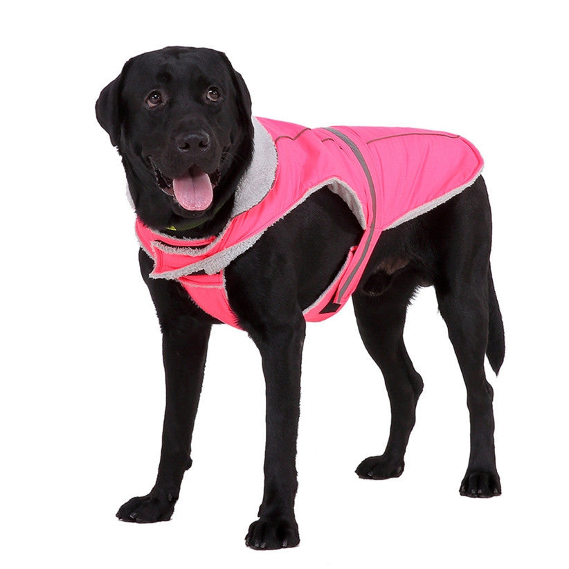 Pet clothes winter clothes night reflective pet clothes - Majestic Pet Kingdom