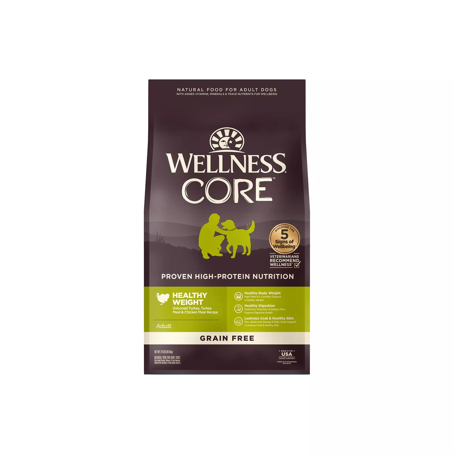 Dog Food Wellness CORE Grain Free Reduced Fat Turkey Kibble
