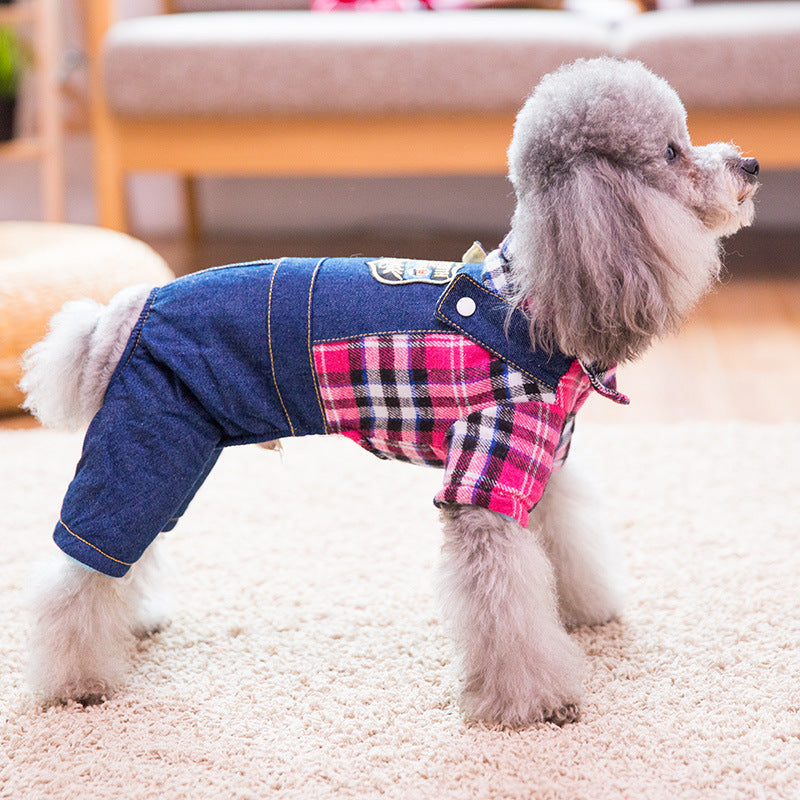 Pet fun paw print bear pet clothes - Majestic Pet Kingdom