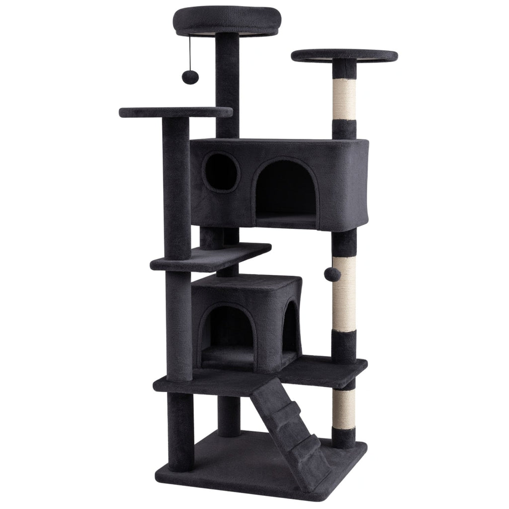 52 Inch Tall Cat Tree Tower for Indoor Cats - Majestic Pet Kingdom