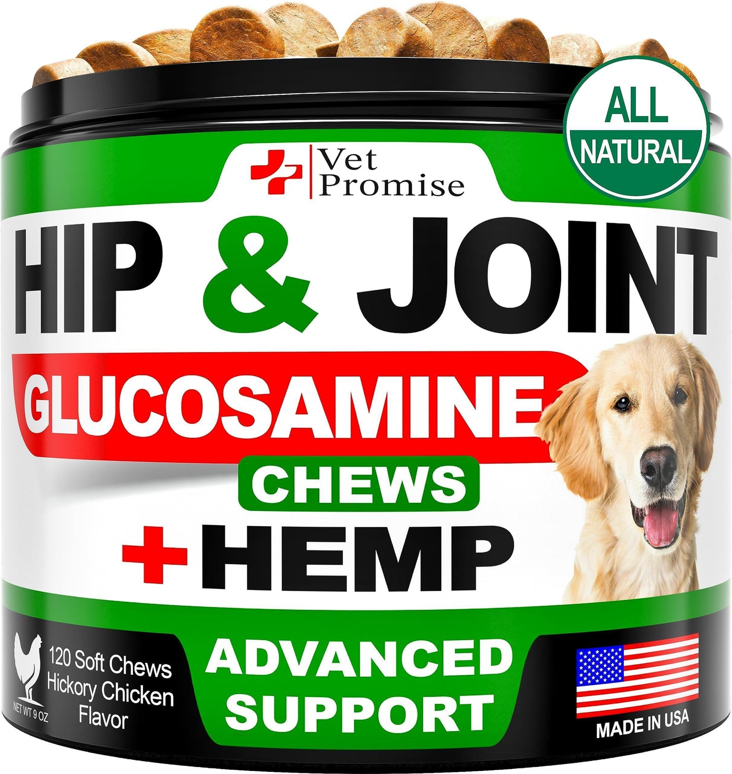 Pet Supplement Hemp Hip & Joint Supplement for Dogs