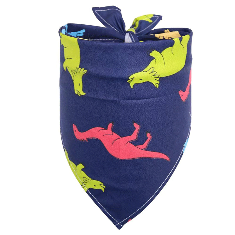 Pet Accessories Summer Pet Drool Towel Fruit Style Pet Scarf Pure Cotton Dog Triangle Scarf | Purrfect Pet Kingdom