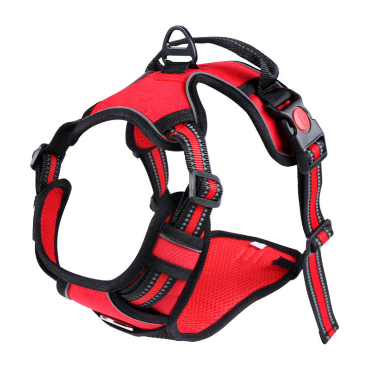 Explosion-Proof Pet Leash With Reflective Harness - Majestic Pet Kingdom