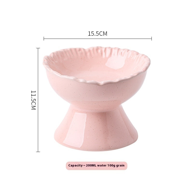 Anti-tumble Large Diameter Ceramic Pet Bowl - Majestic Pet Kingdom