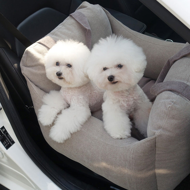 Pet Dog Car Carrier Seat Waterproof Basket Portable Car Seat Safety | Majestic Pet Kingdom™
