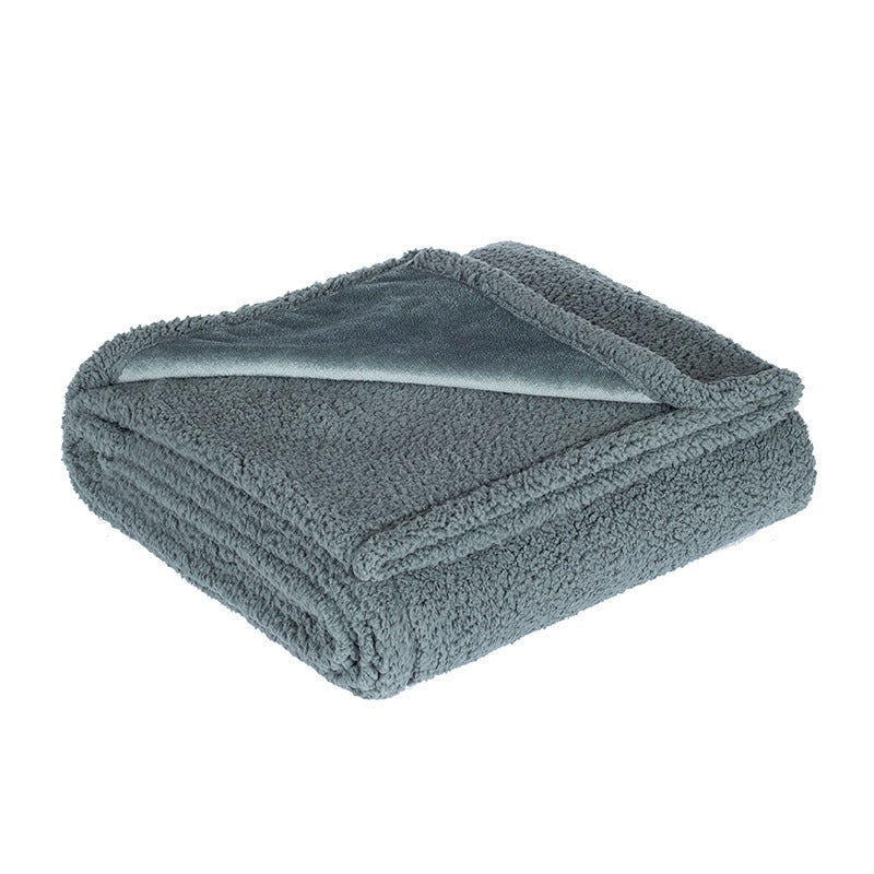 Waterproof Pet Blanket: Thickened Fleece Bed Cover - Majestic Pet Kingdom