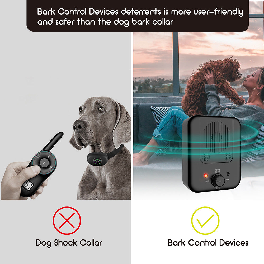 Pets Dog Anti Barking Device Pet Dog Ultrasonic Anti Barking Collars Repeller Outdoor Dogs Stop No Bark Control Training Device Supplies - Majestic Pet Kingdom