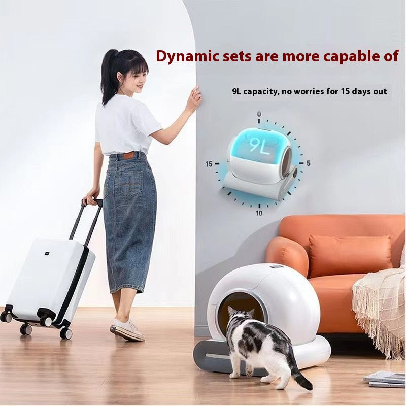 Automatic Litter Box Cat Toilet Smart Pooper Scooper - Majestic Pet Kingdom