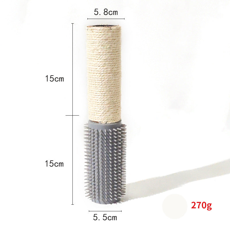 Cat Scratching Post Wall-Mounted Sisal Self-Grooming Arch Toy - Detail Angle 7 | Majestic Pet Kingdom