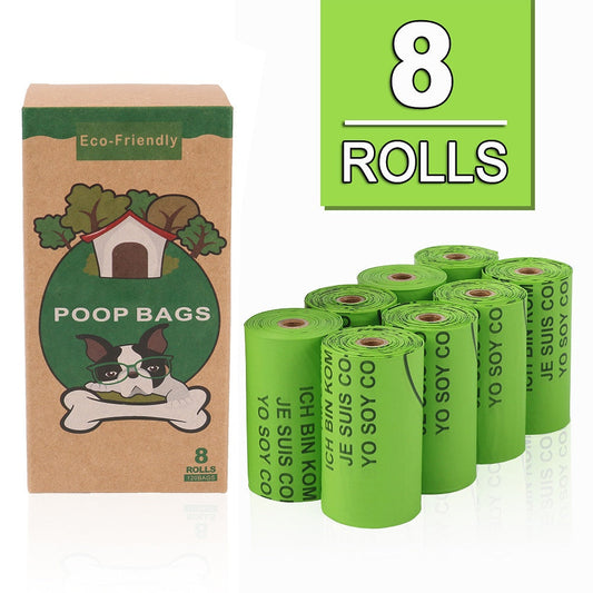 Biodegradable Pet Waste Bags Corn Starch PLA Degradable Poop Bags - Main Feature View | Majestic Pet Kingdom