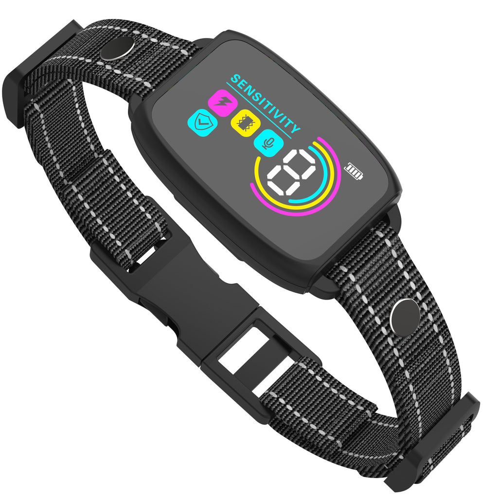 Smart Automatic Anti Barking Dog Collar Rechargeable Bark Stopper Stop Barking HD Digital Display IP67 Waterproof Collar For Dogs Pet Products - Majestic Pet Kingdom
