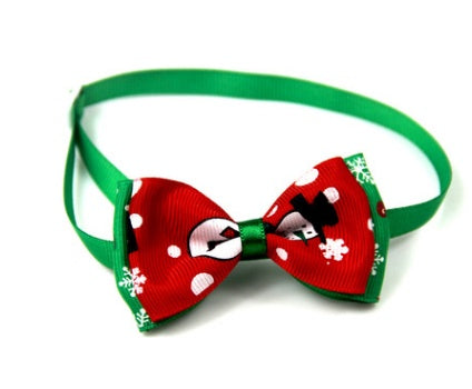 Majestic Pet Kingdom - 1 Pieces Cute Christmas Pet Supplies Handmade Ribbon Dog Bow Ties 8 Colors Cat Neck Tie Dog Accessories View 8