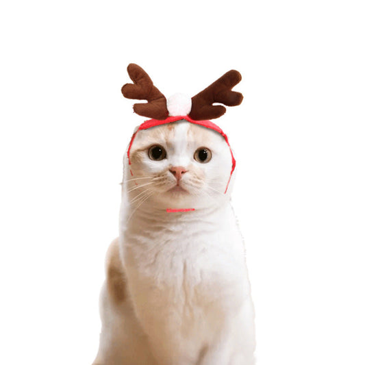 Cute Dog Cat Costume Christmas Cloak Halloween Disguise Cat - Majestic Pet Kingdom