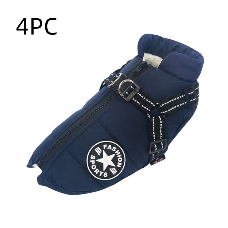 Large Pet Dog Jackets Winter Warm Dogs Clothes  Coats - Premium Pet Accessory