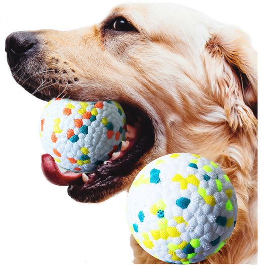 Interactive Dog Molar Tooth Cleaning Chew Toy Ball