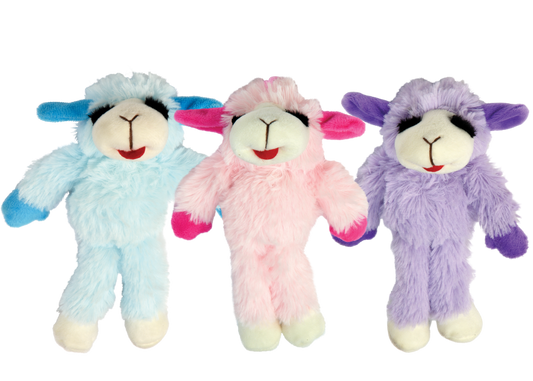 Multipet Floppy Lamb Chop - Assorted Colors 14"