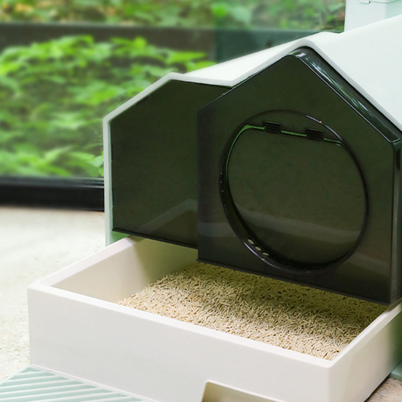 Cat Litter Box Odor-Proof Fully Enclosed Drawer Basin