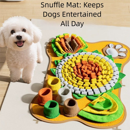 Little Dog Intelligence, Vocal Relief, Food Hiding, Missed Food Toy, Energy Consumption, Self-entertainment Tool, Sniffing Pad, Food Hiding Toy | Purrfect Pet Kingdom