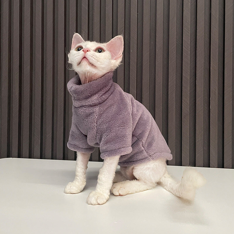 Fashion Personality Ren Fa Cai Hairless Cat Clothes - Majestic Pet Kingdom