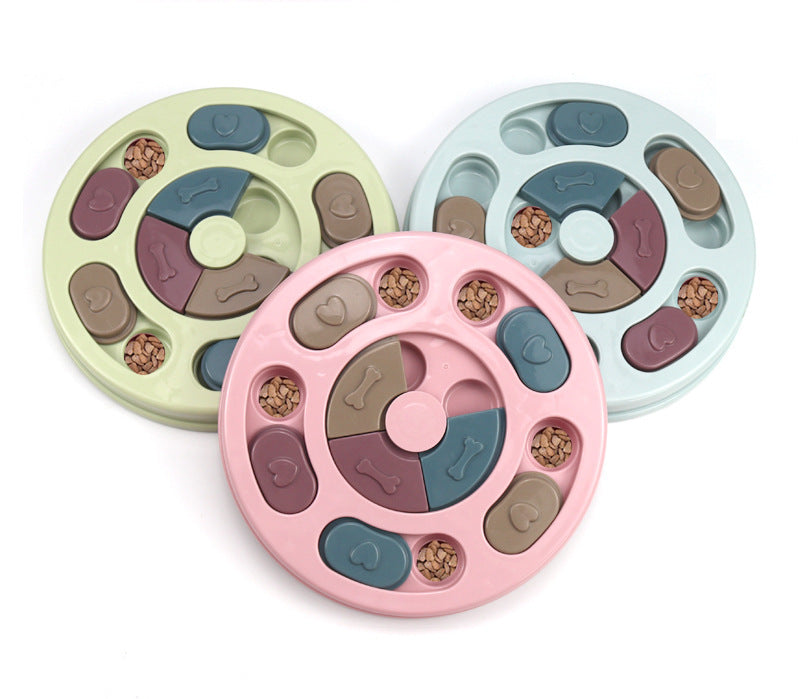 Interactive Slow Feeder Bowl: Dog Puzzle Toy Bowl - Majestic Pet Kingdom