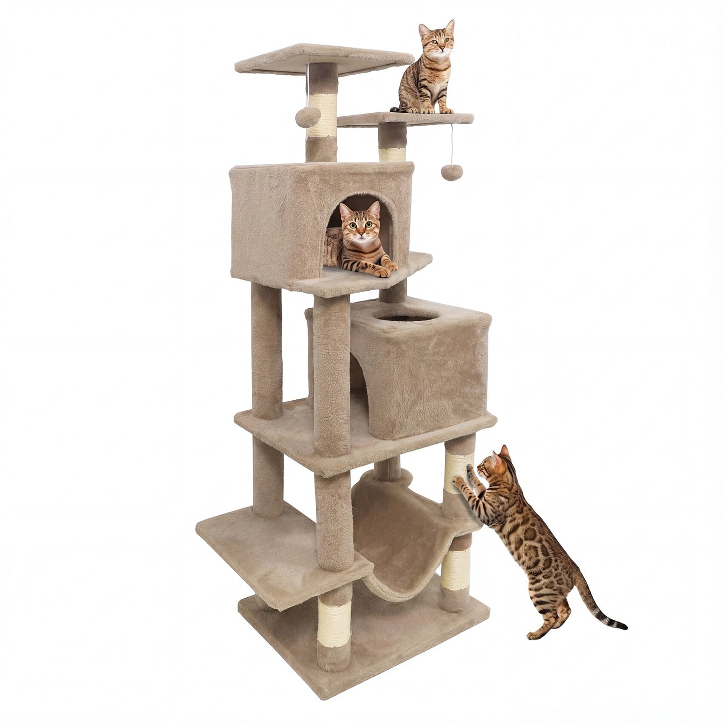 Cat Living Essential Tree Mental - Premium Daily Wellness