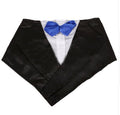 Formal Wedding Tuxedo Bandana Scarf for Dogs