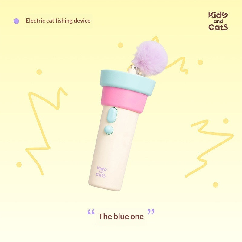 Electric Cat Teaser With One-button Launch