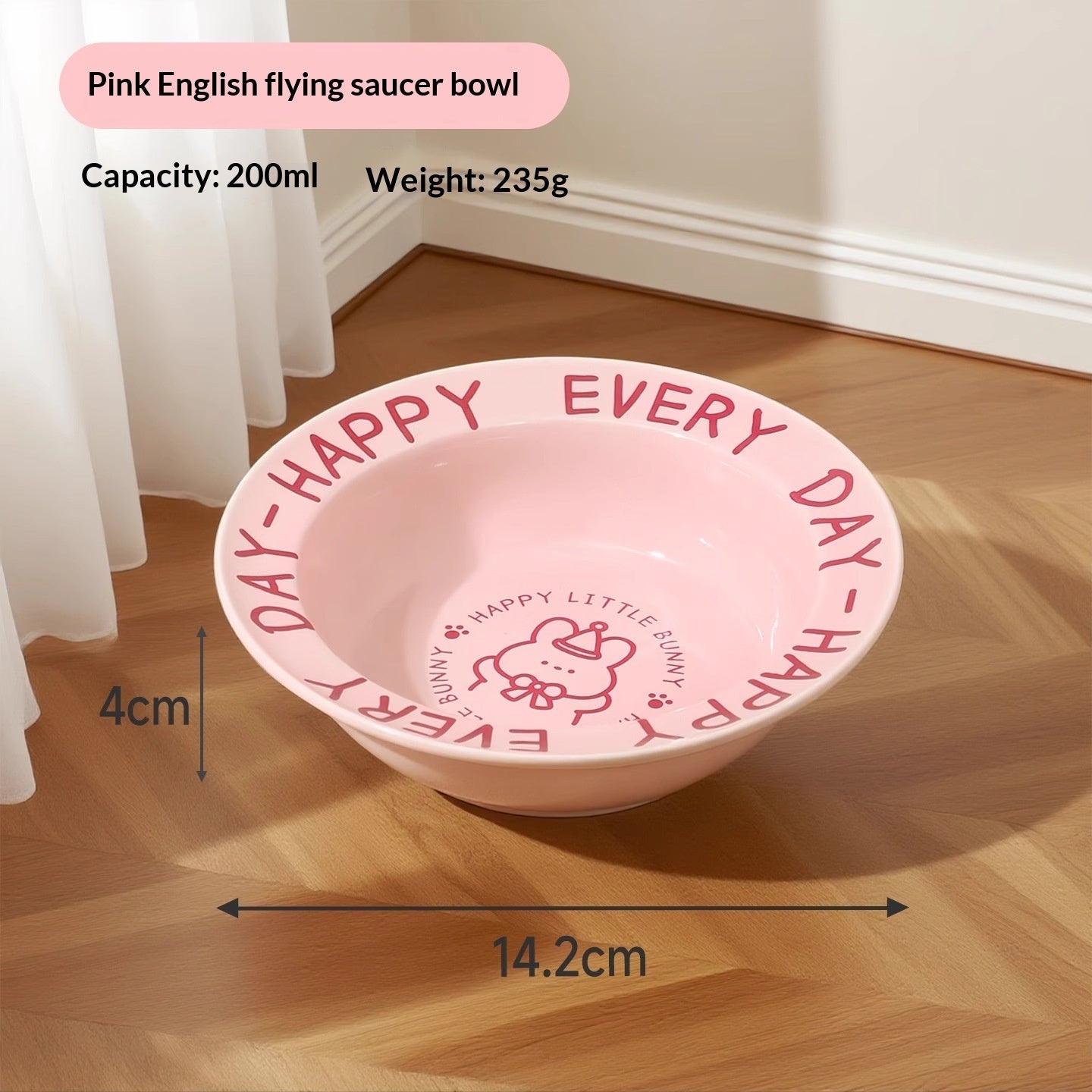 Ceramic Cat Food Cat Magnetic High-legged Cat Bowl Stand Cat Food Bowl Cervical Spine Protection Dog Bowl