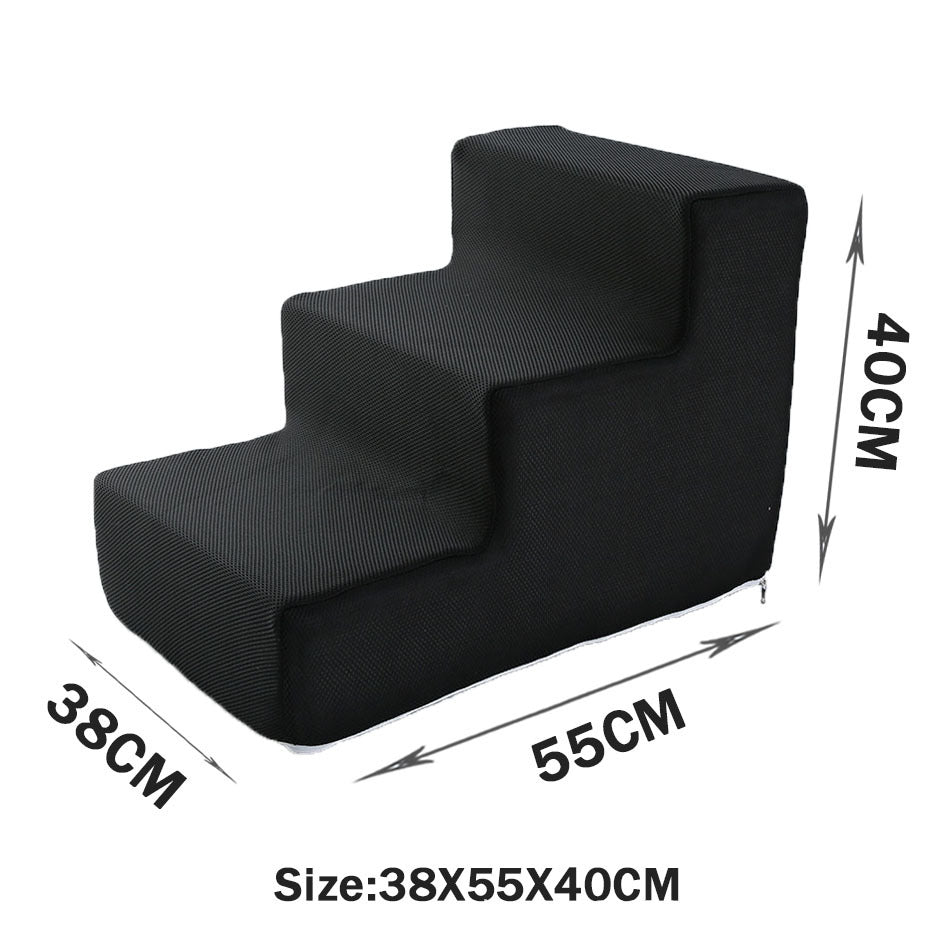 Non-Slip Folding Pet Sofa Steps & Dog Ladder