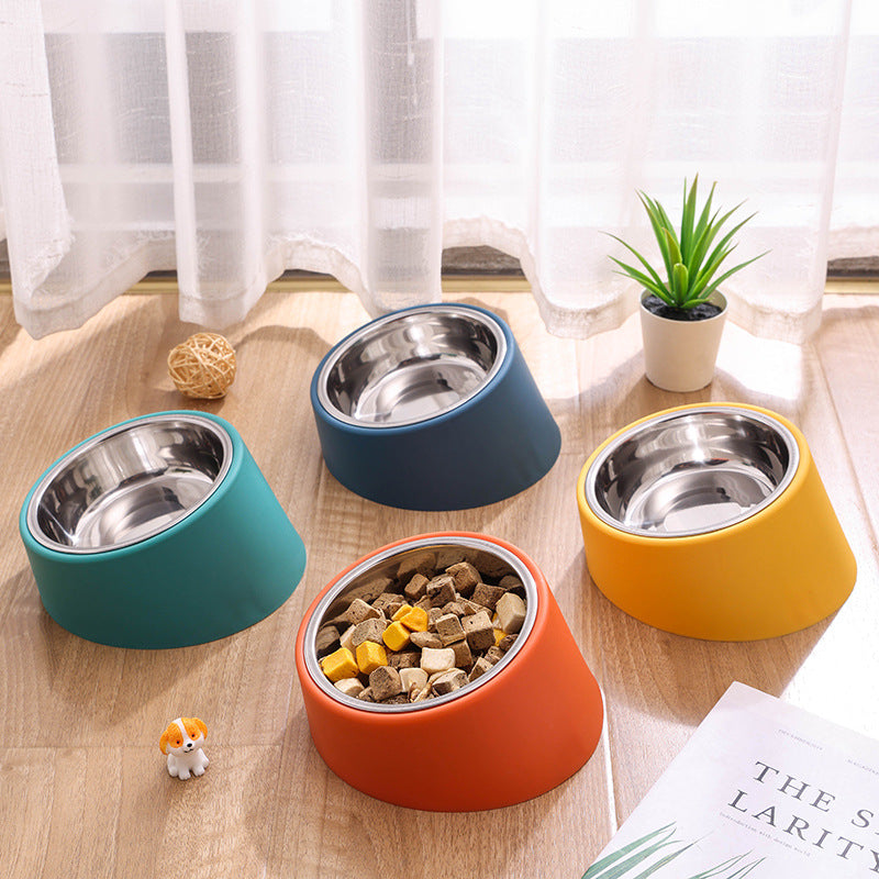 Neck Protection Design Plus-sized Deepen Pet Bowl - Majestic Pet Kingdom