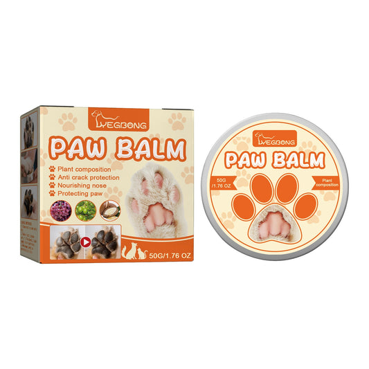 Pet Moisturizing Claw Balm for Cats and Dogs Deeply Moisturizing Foot Pad Care Cream - Main Feature View | Majestic Pet Kingdom