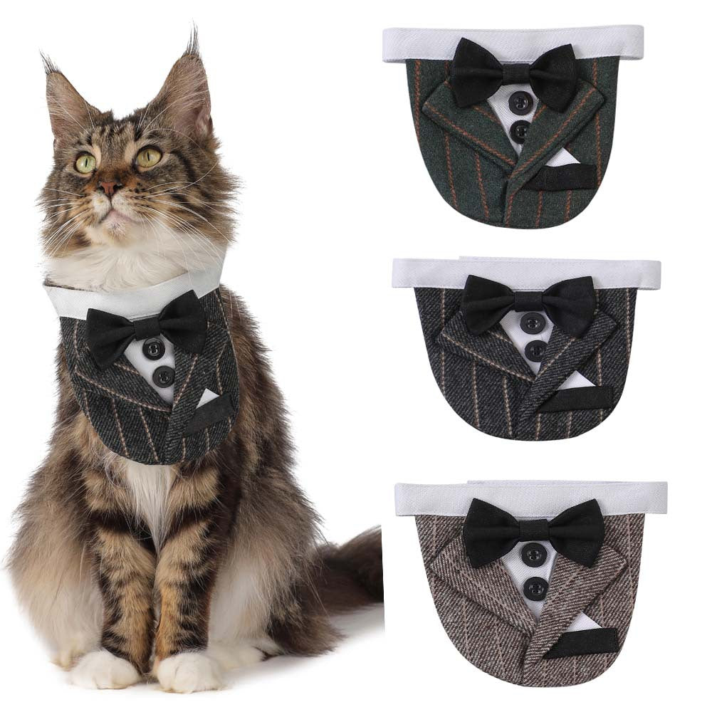 Triangular Wedding Napkin Pet Suit - Premium Pet Accessory