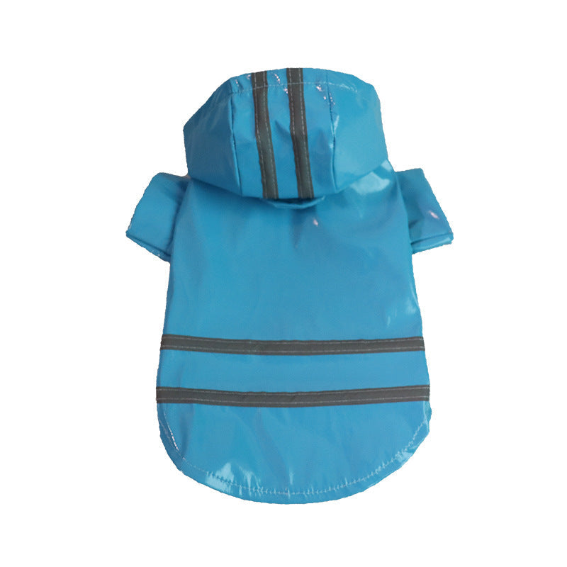 Reflective Pet Raincoat: Waterproof Small Dog Jacket