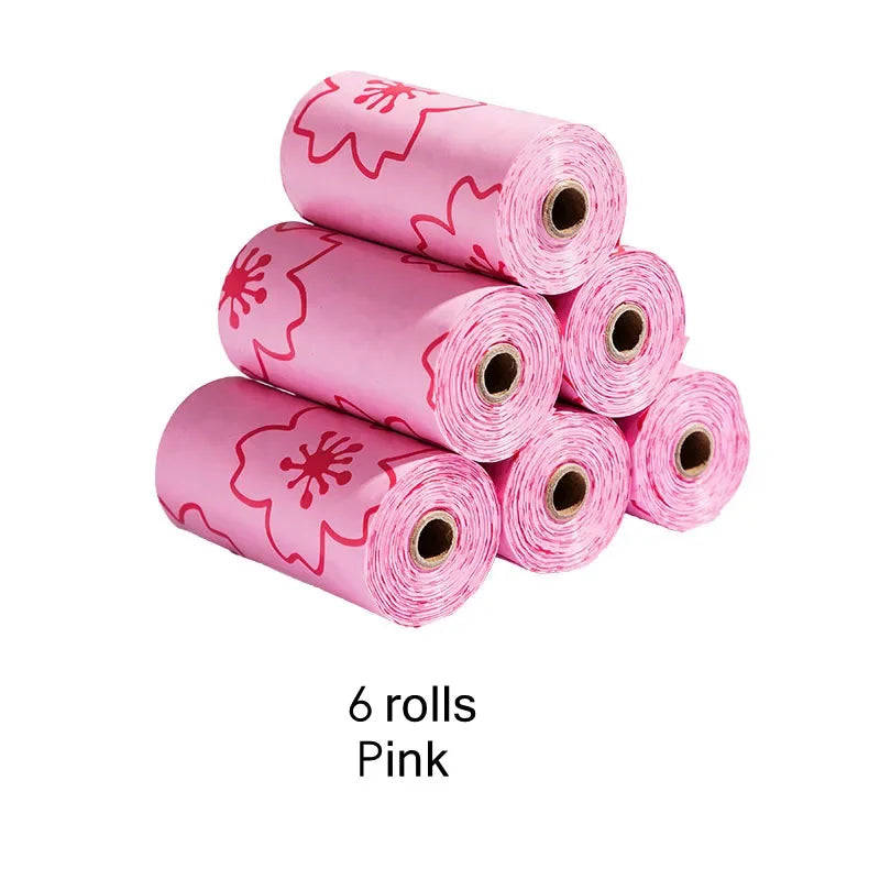 Biodegradable Dog Poop Bags: Printed Pet Waste Refills