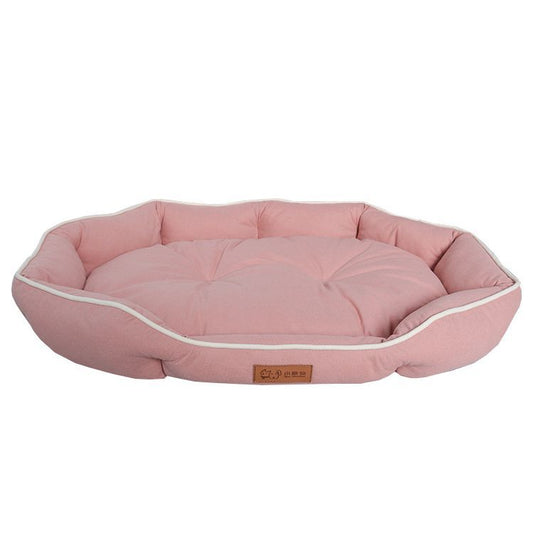 Dog Bed for Medium and Large Dogs | Pet Bed for Shiba Inu Pads - Main Feature View | Majestic Pet Kingdom