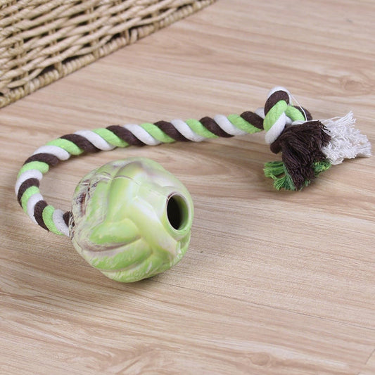 Ball Knot Dog Toys, Interactive Puppy Toys For Tug-of-war, Eco-friendly Cotton Rope Toys, Medium And Small-sized Dog Breeds, Not Suitable For Dogs With Strong Aggressive Chewing | Purrfect Pet Kingdom
