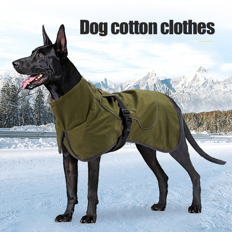 Medium And Large Dogs Handsome Winter Warm Clothing Snowproo
