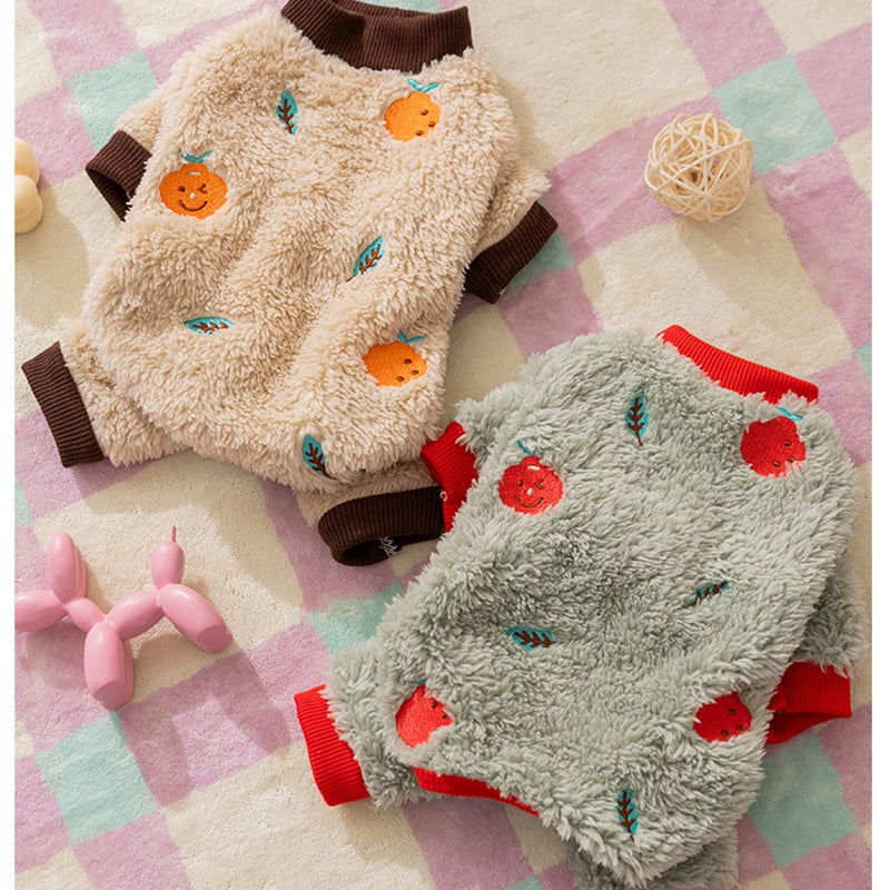 Wholesale Of Dog Clothes, Autumn And Winter Warm Four-legged Clothes, Small And Medium-sized Dog Teddy Bichon Frise Fleece Clothes, And Cat Pet Clothing - Majestic Pet Kingdom