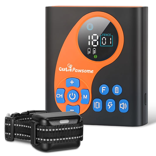 Wireless Dog Fence System with Training Collar - 722FT Range | Purrfect Pet Kingdom