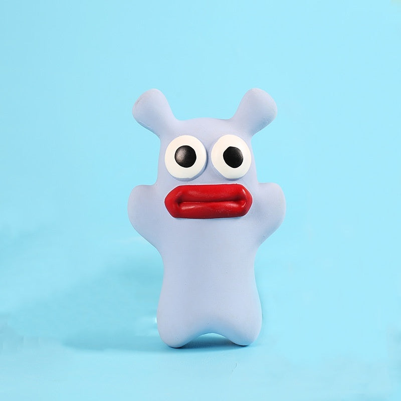 Durable Chew-Resistant Natural Latex Pet Squeaky Toy