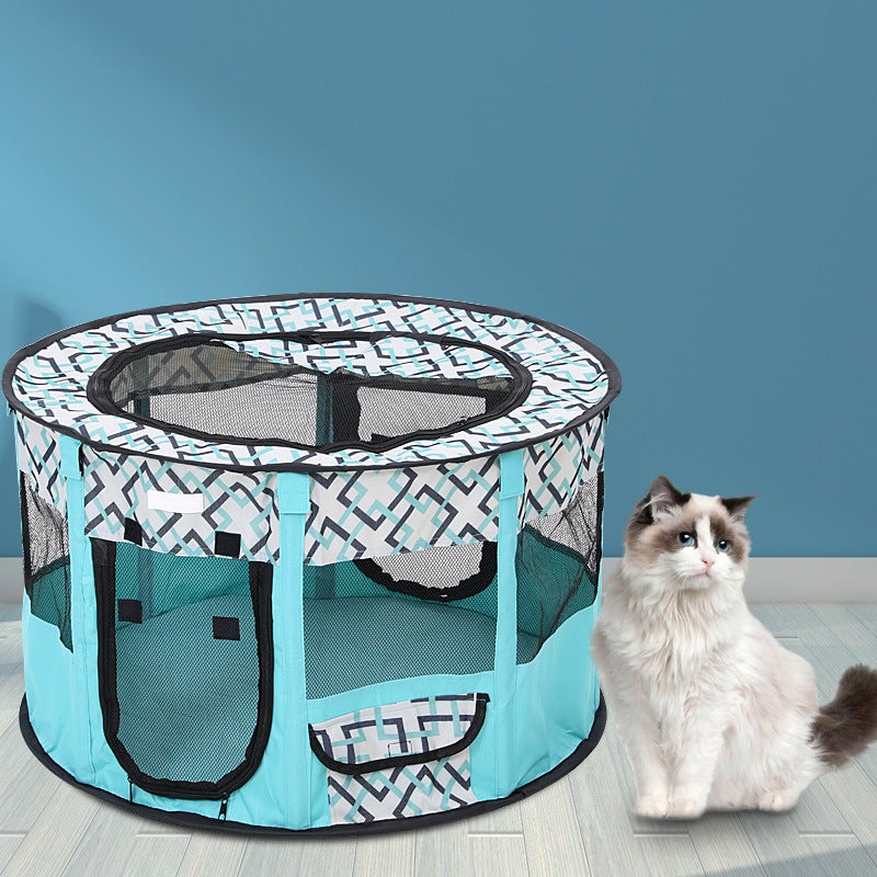 Foldable Enclosed Indoor Tent Bed for Dogs & Cats - Majestic Pet Kingdom