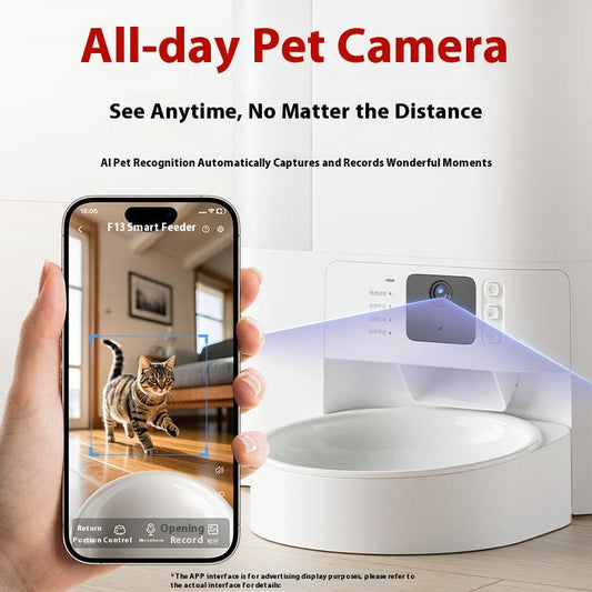 PET Intelligence Feeder Cat Water Fountain All-in-one Machine