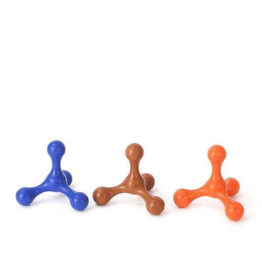 Silicone Toy For Small And Medium Dogs Biter Grinding Teeth Relieves Boredom Three Legs | Purrfect Pet Kingdom