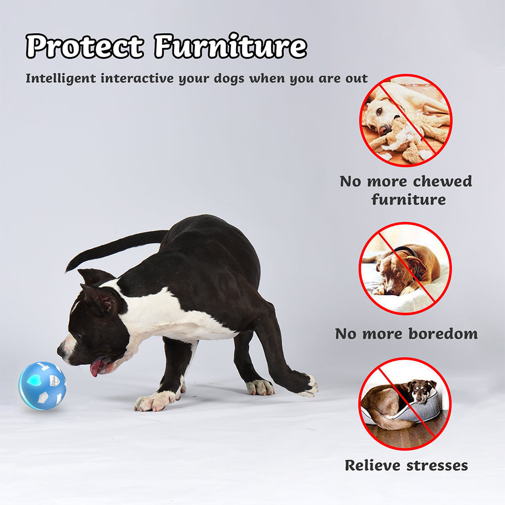Pet Toy Smart Electric Interactive Moving Ball for Small Dog