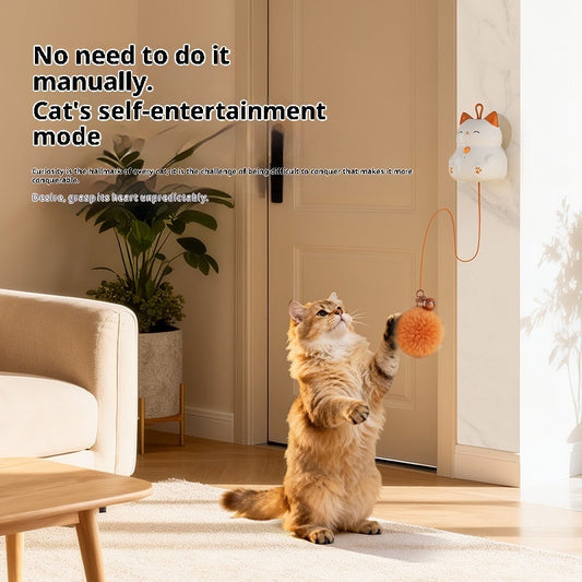 Elevating Smart Pet Cat Self-Entertainment Toy Ball | Purrfect Pet Kingdom