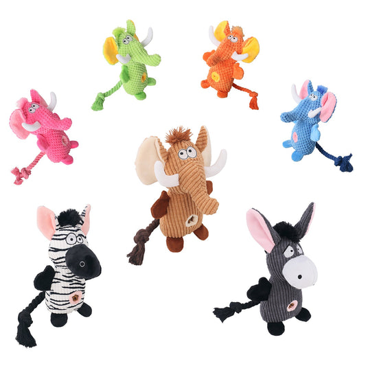 Sniffing Food-Hiding Plush Squeaky Toy For Pets And Dogs